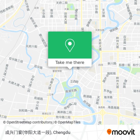 成兴门窗(华阳大道一段) map