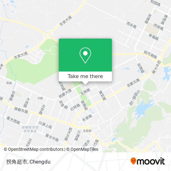 拐角超市 map