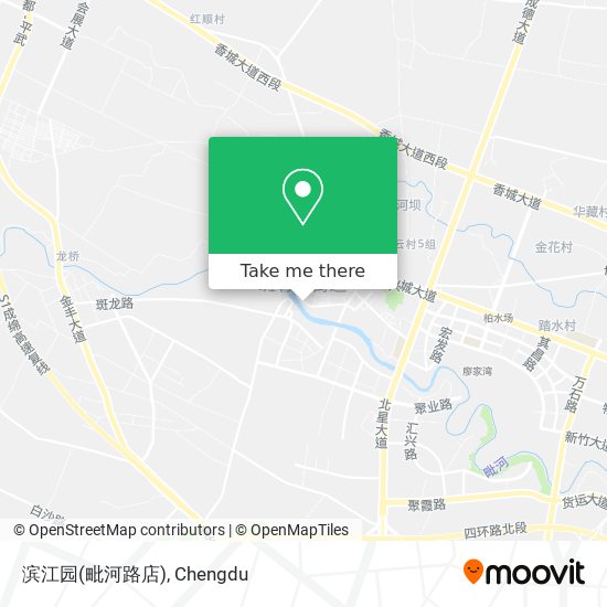 滨江园(毗河路店) map
