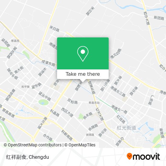 红祥副食 map