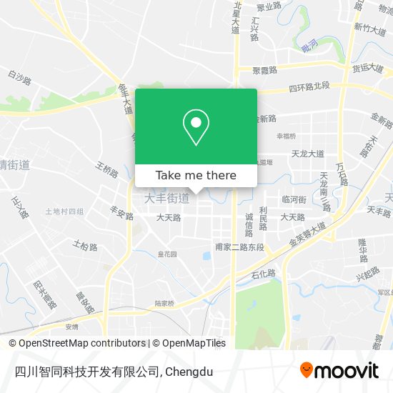 四川智同科技开发有限公司 map