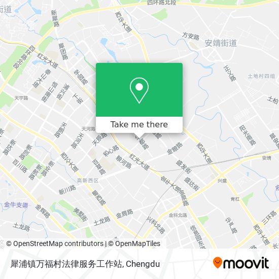 犀浦镇万福村法律服务工作站 map