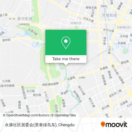 永康社区居委会(景泰绿岛东) map