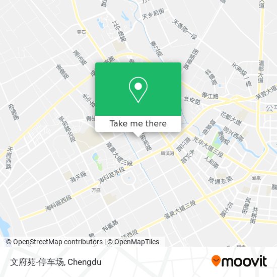文府苑-停车场 map