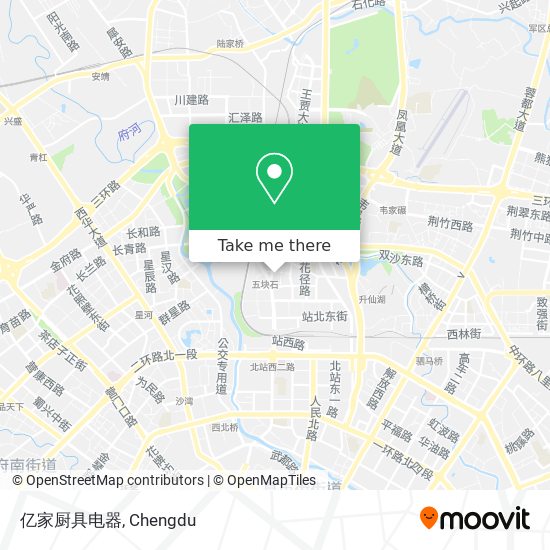 亿家厨具电器 map