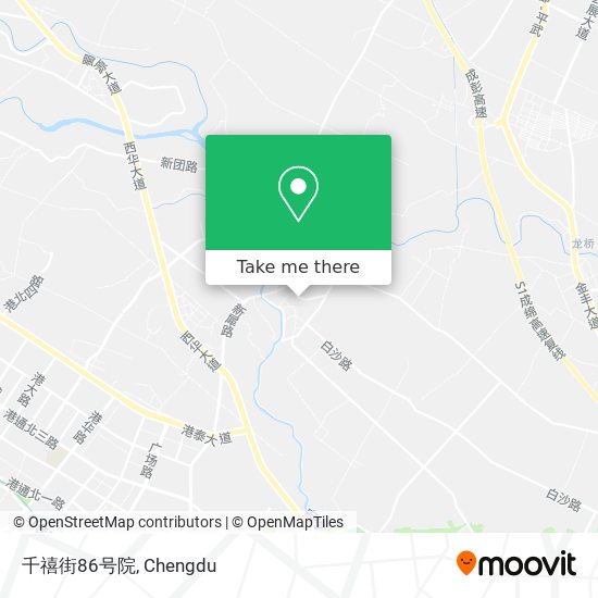 千禧街86号院 map