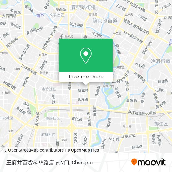 王府井百货科华路店-南2门 map