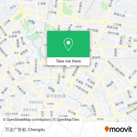 万达广告衫 map