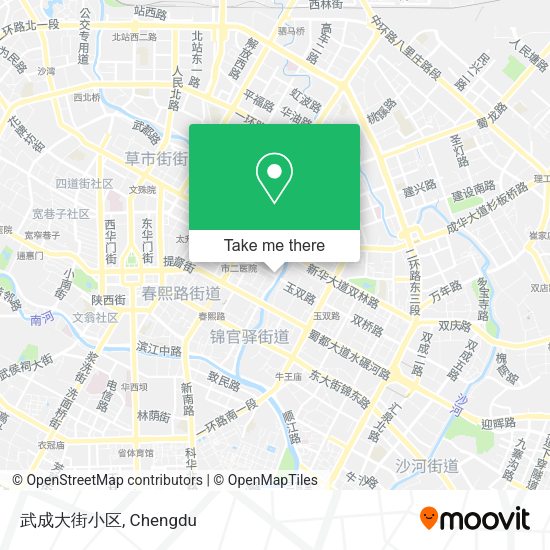 武成大街小区 map