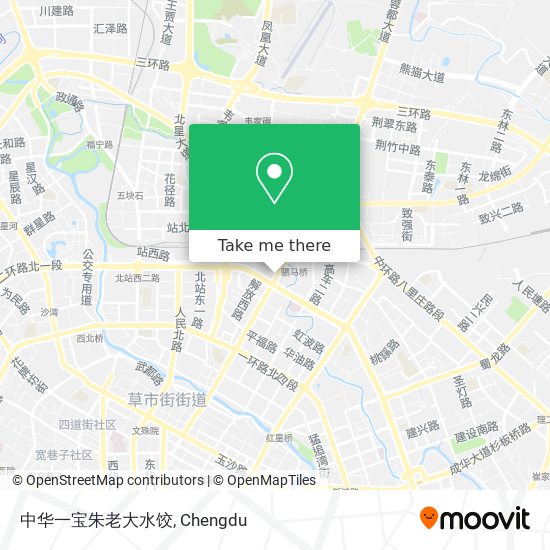 中华一宝朱老大水饺 map