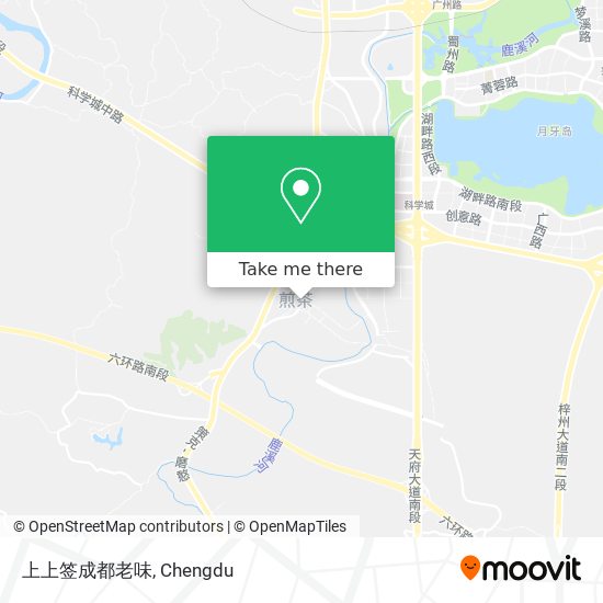 上上签成都老味 map