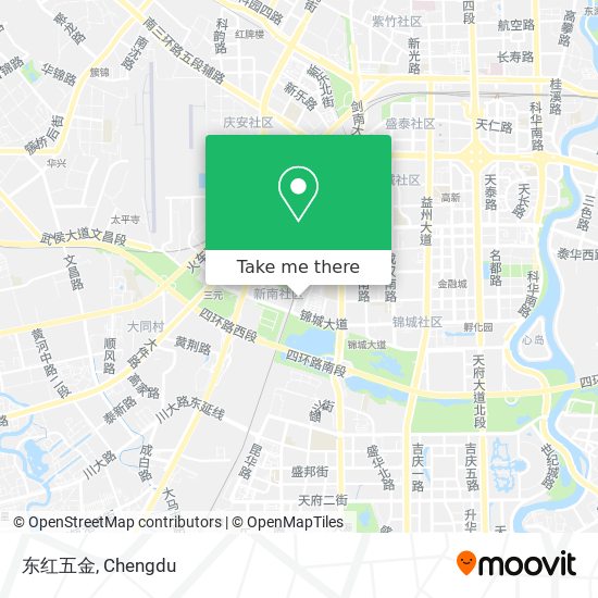东红五金 map