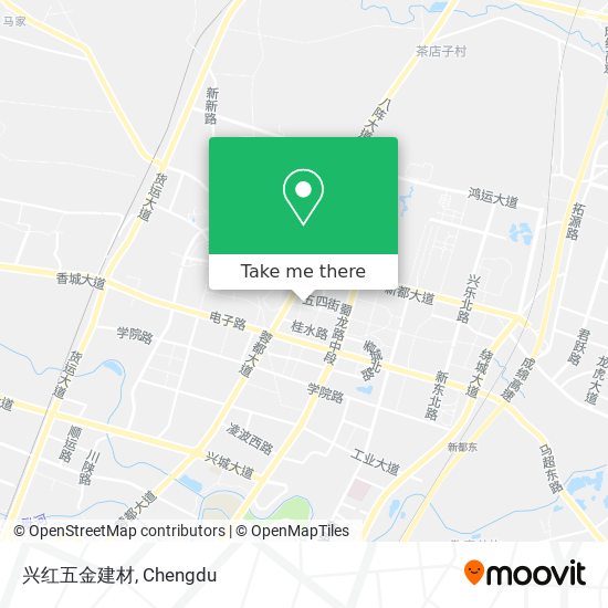 兴红五金建材 map