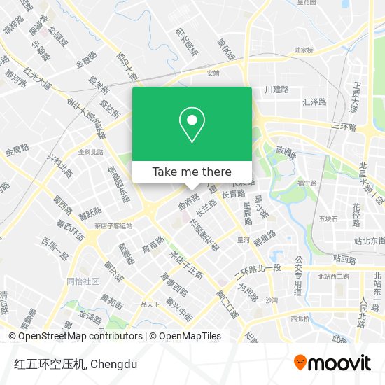红五环空压机 map