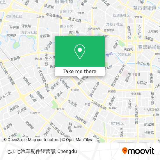 七加七汽车配件经营部 map