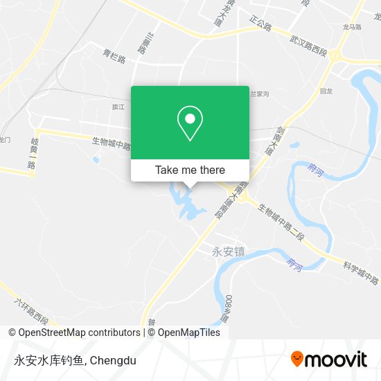 永安水库钓鱼 map