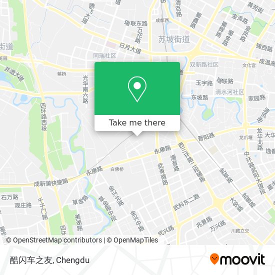 酷闪车之友 map