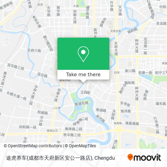 途虎养车(成都市天府新区安公一路店) map