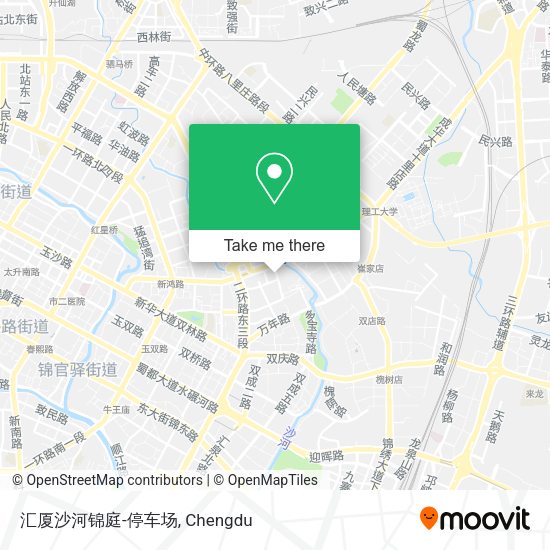 汇厦沙河锦庭-停车场 map