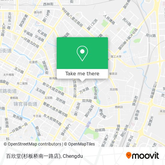 百欣堂(杉板桥南一路店) map