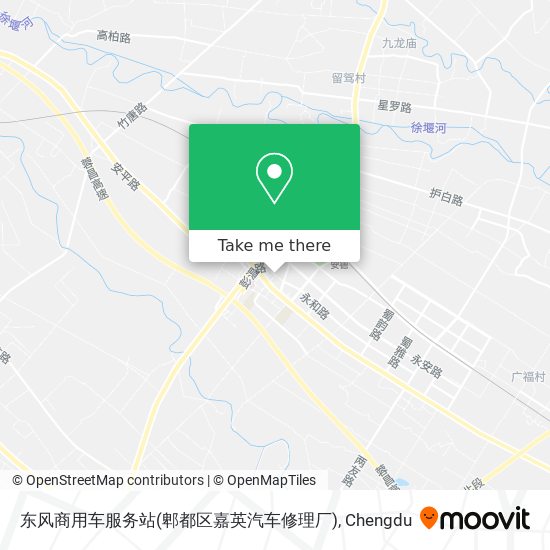 东风商用车服务站(郫都区嘉英汽车修理厂) map