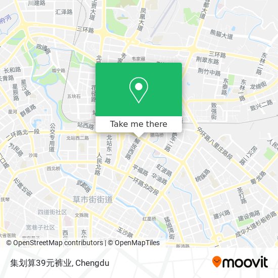 集划算39元裤业 map