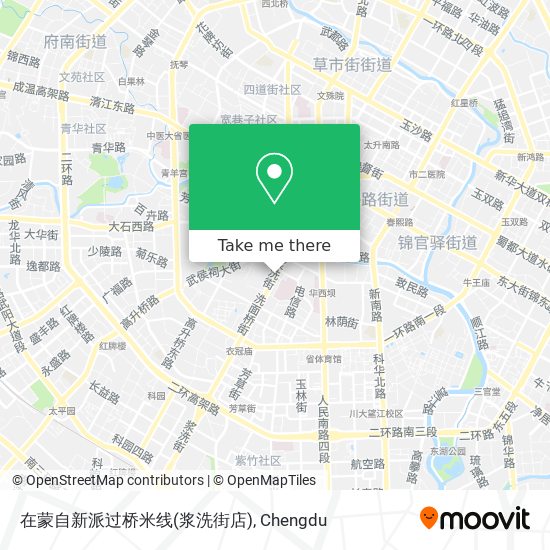 在蒙自新派过桥米线(浆洗街店) map