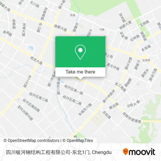 四川银河钢结构工程有限公司-东北1门 map