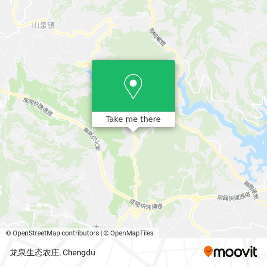 龙泉生态农庄 map