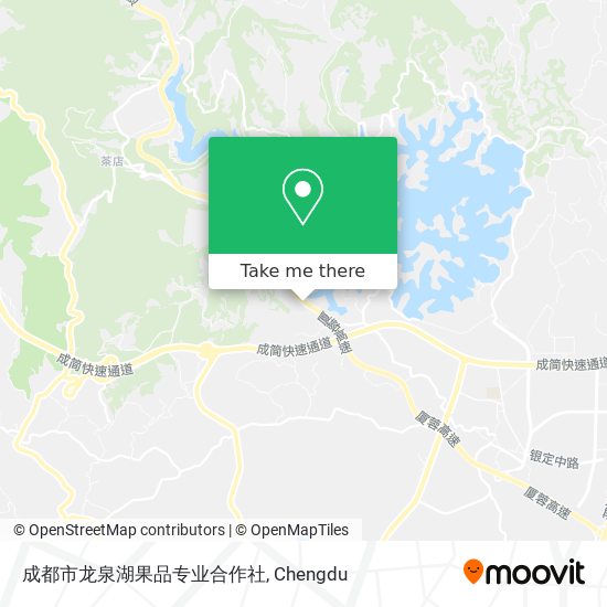成都市龙泉湖果品专业合作社 map