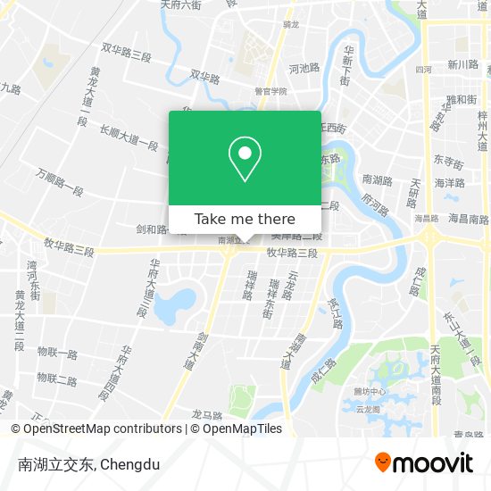 南湖立交东 map