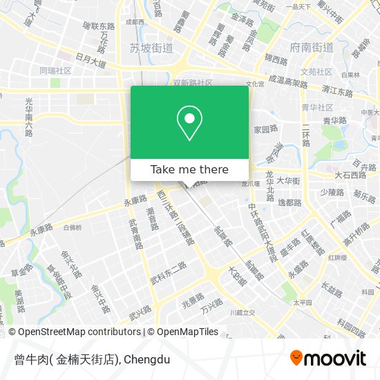 曾牛肉( 金楠天街店) map