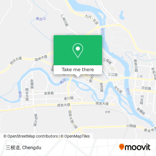三横道 map