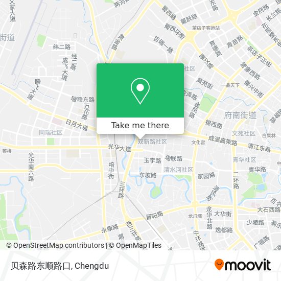 贝森路东顺路口 map