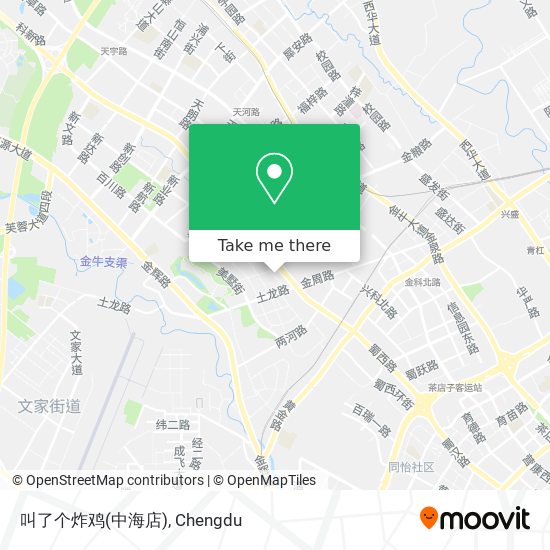 叫了个炸鸡(中海店) map