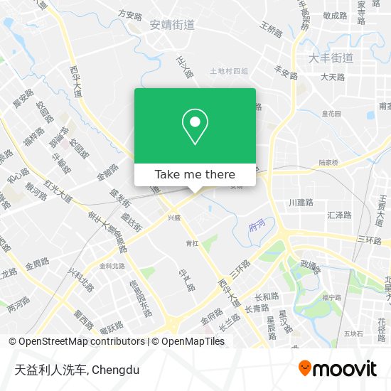 天益利人洗车 map