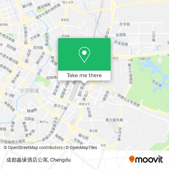 成都鑫缘酒店公寓 map