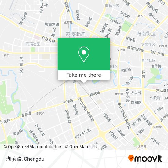 湖滨路 map