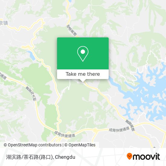 湖滨路/茶石路(路口) map