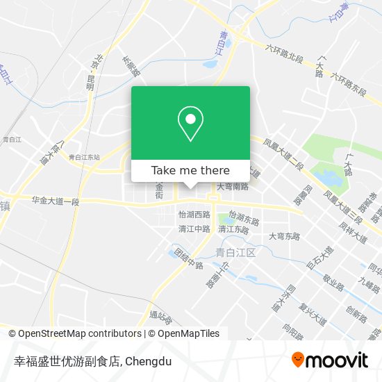 幸福盛世优游副食店 map