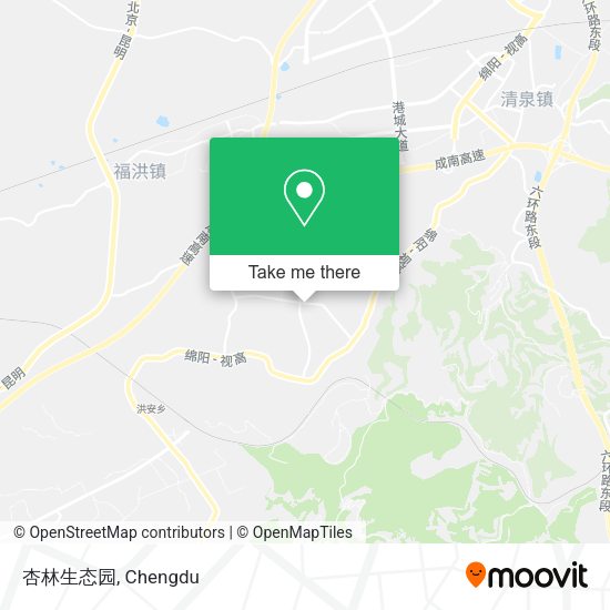 杏林生态园 map