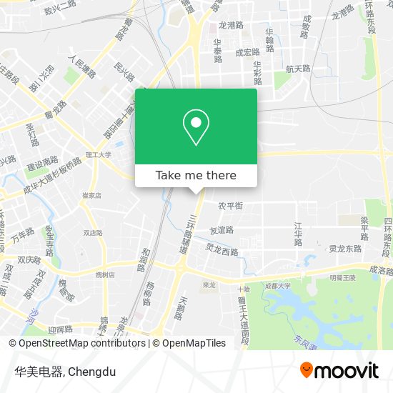 华美电器 map