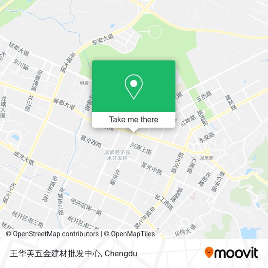 王华美五金建材批发中心 map