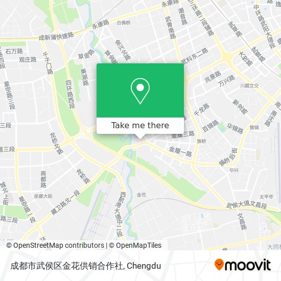 成都市武侯区金花供销合作社 map