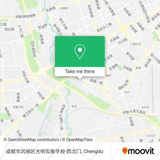 成都市武侯区光明实验学校-西北门 map