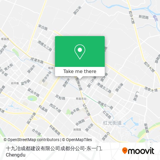 十九冶成都建设有限公司成都分公司-东一门 map