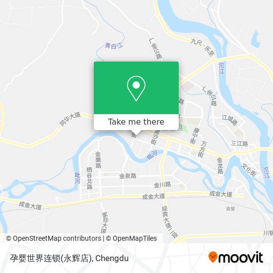 孕婴世界连锁(永辉店) map