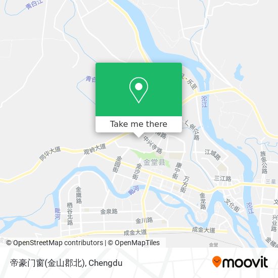 帝豪门窗(金山郡北) map