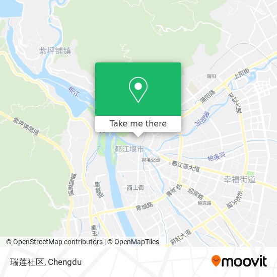 瑞莲社区 map