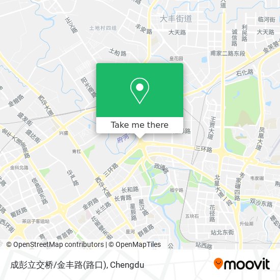 成彭立交桥/金丰路(路口) map
